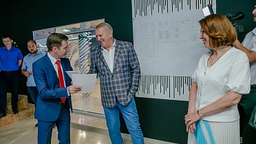 Открытие нового цифрового аппаратно-студийного комплекса ГТРК «Оренбург»